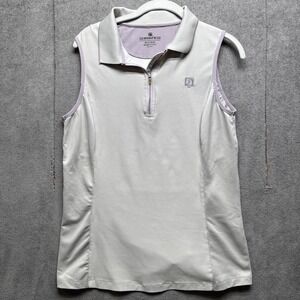 ROMFH Equestrian Apparel Show Shirt Childs L (10-12) Sleeveless Horse Riding‎